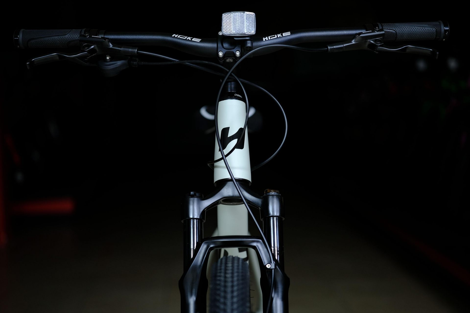 Вилка амортизационная GTMRK 362 MLO алюминиевая HOKE 7 Way 29 HD матовый серый 17